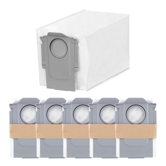 roborock 6 Packs Disposable Dust Bags for QRevo series S8MaxVUltra, S8MaxUltra, QrevoMaxV, QrevoPro, Qrevo Curv CurvX, QrevoCurvS5X,QrevoEdge,Saros10series,Qrevo Slim, QrevoEdgeS5A,QV 35A Robot Vacuum(副本)