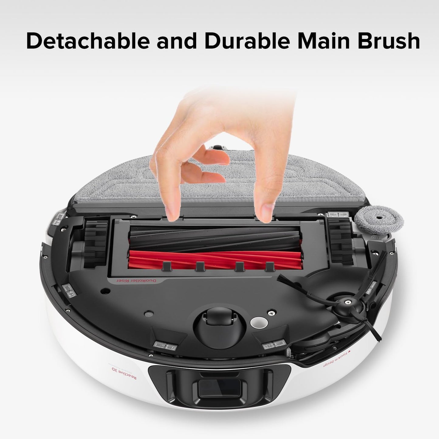 roborock Dual Main Brush Replacement for S8 MaxV Ultra, S8 Max Ultra,Roller Brush Accessories Kit(2 Pcs)