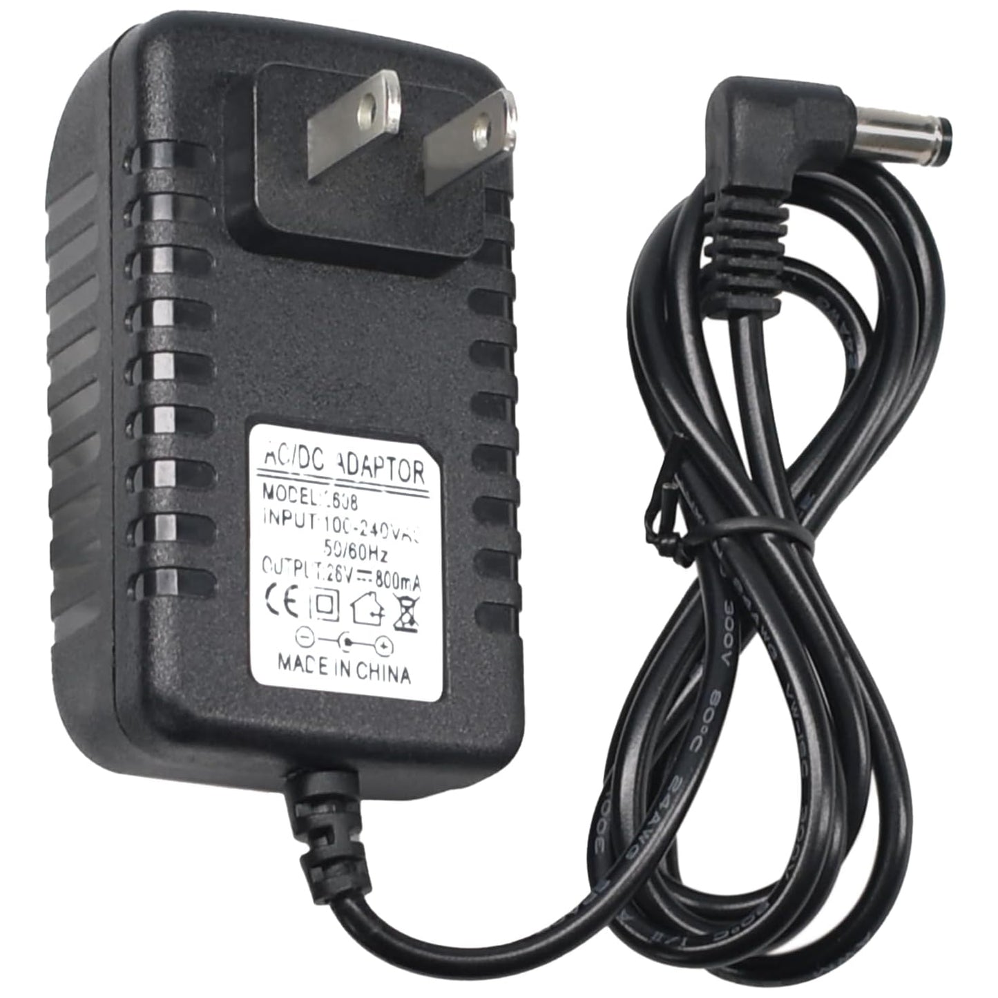 Charger Replacement Compatible with TINECO Vacuum iFLOOR 2, iFLOOR 3, A10 A11 Floor ONE S3, 26V AC Power Adapter Compatible with TINECO Vacuum Cleaner Charging Cord, YLS0241A-T260080