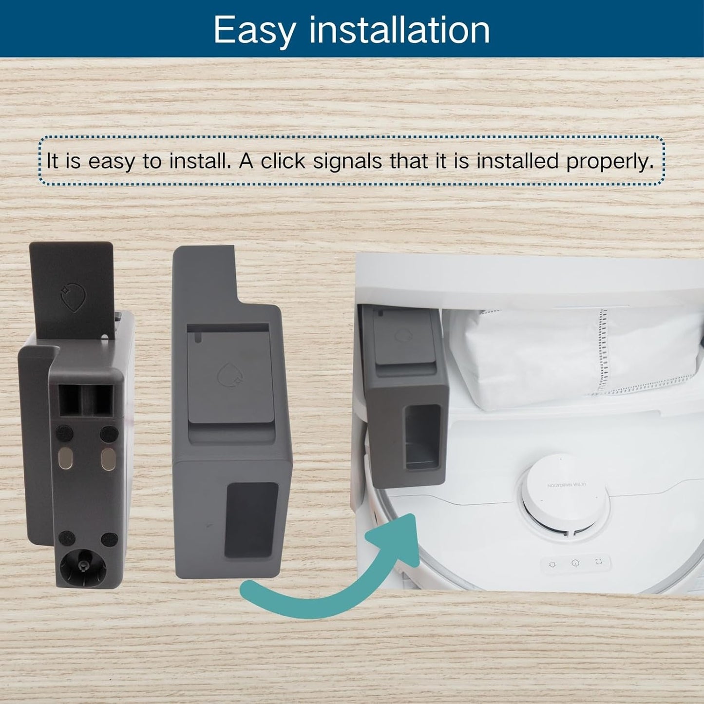 Cleaning Solution Tank Compatible with Dreame X40 Ultra, X40 Master, X30 Ultra, L40 Ultra, L10s Pro Ultra, Mova P10 Pro Ultra Robot Vacuum Base Station