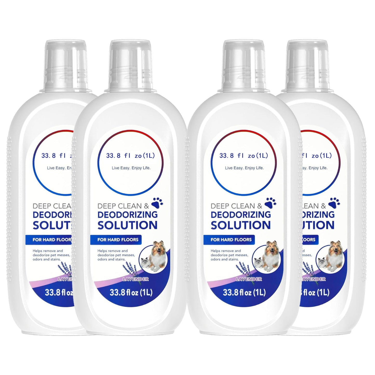 Tineco Floor Cleaning Solution 1L, Lavender Scent, Deep Cleans of Multiple Hard Floors for iFLOOR Series, FLOOR ONE S3 / S5 / S6 / S7 / S9 Artist Series Wet Dry Vacuum, EXCEPT Steam Machines (33.8 OZ)