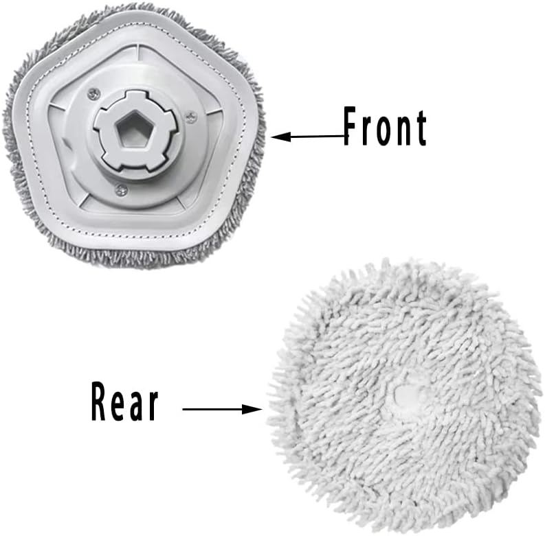 Wet Mopping Pads For Dreametech W10 for Dreame w10 Robot Vacuum Replacement Accessories,Parts Replacement Mop Cloths