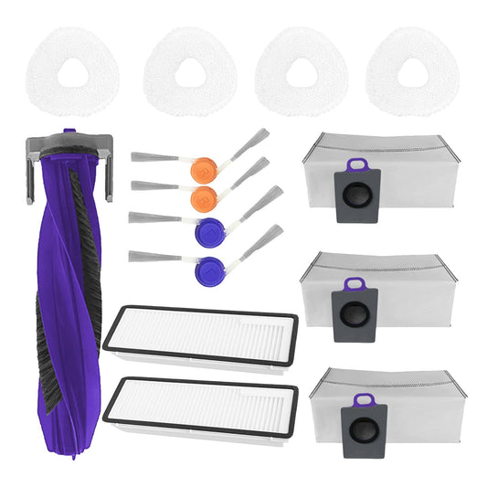 Replacement Accessories Kit For Narwal Freo Z10 / Z10 Ultra Robot Vacuum（14 Pack）