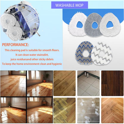 Replacement Accessories Kit For Narwal Freo Z10 / Z10 Ultra Robot Vacuum（14 Pack）