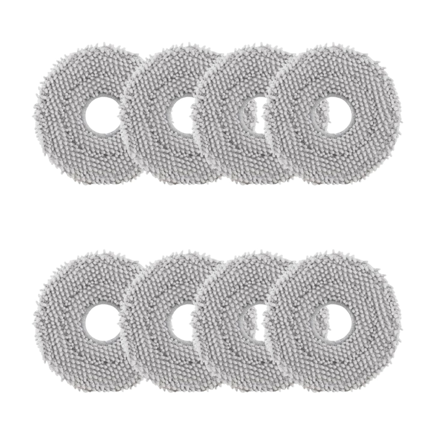 roborock 4 Pack Microfiber Mop Cloths for Q Revo, Qrevo MaxV, Qrevo S, Qrevo Pro, Qrevo Slim Qrevo S5V Robot Vacuum Cleaner, Mop Pad Replacement Accessories