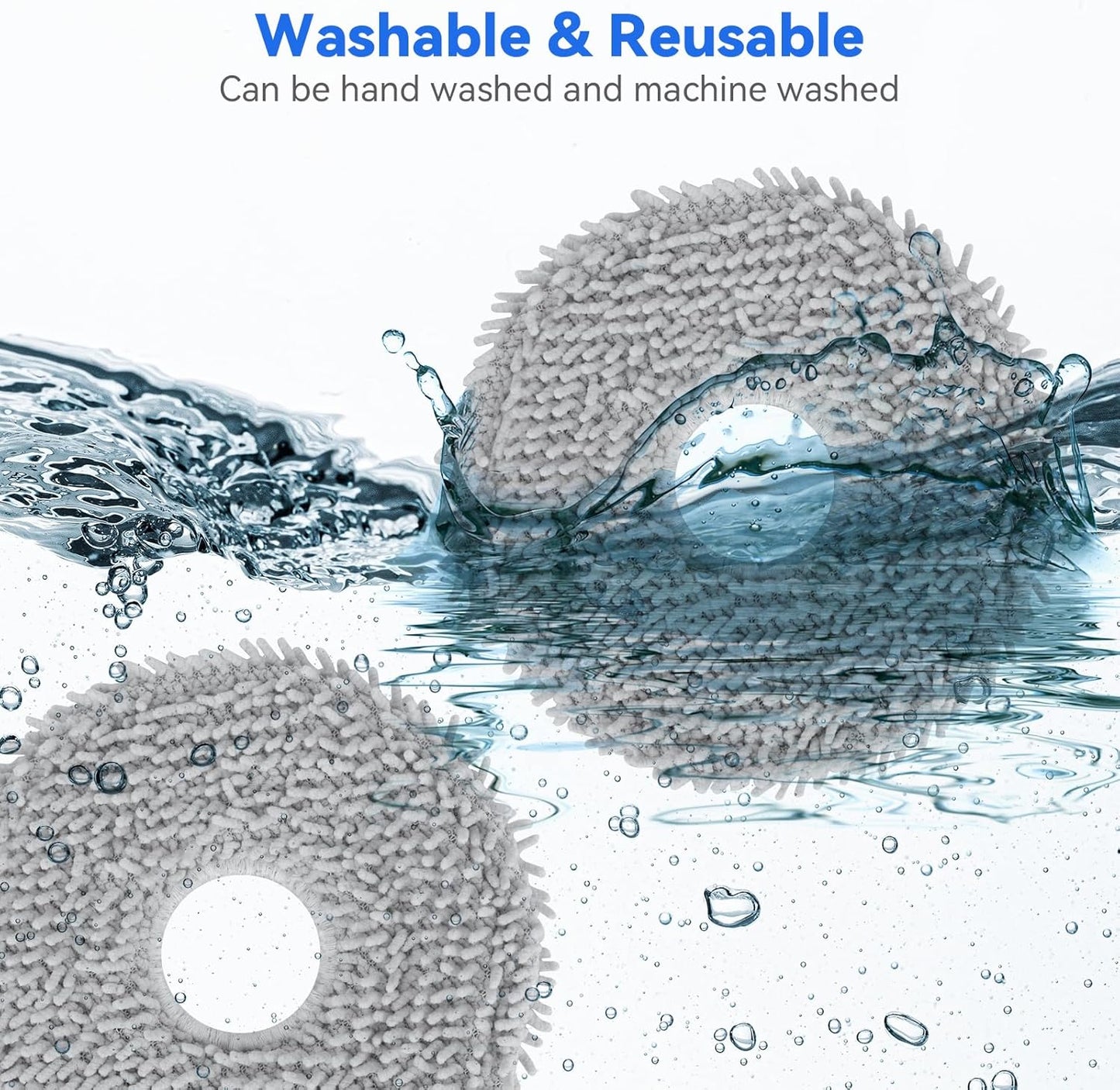 Replacement Parts Accessories Kit for Dreame L20 Ultra / L30 Ultra Robotic Vacuum Cleaner Spare Parts 1 Main Roller Brush 2 HEPA Filters 6 Side Brushes 6 Pads 6 Dust Bags and 1 Brush