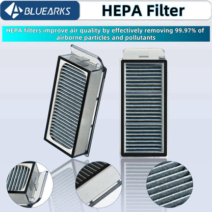 26Pcs Replacement Parts for Dreame X50 Ultra/L50 Ultra/L40s Pro Ultra/Mova V50 Ultra Vacuum Cleaner Accessories Kit,1 Set Main Brush 4 Hepa Filters 6 Side Brush 6 Vacuum Bags 6 Mop Pads