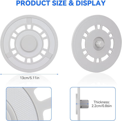 Mop Pad Plate Accessories for Dreame L10S Ultra / L10s Pro Gen 2/ L10 Ultra/ L10S Pro/ L10 Prime/ X20 Pro and Xiaomi X20+ Robot Vacuum Cleaner - Vacuum Pad Board Holder Replacement Part Attachment