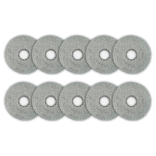 (10 Pack) X50 Ultra Mop Pads for Dreame X50 Ultra/ X40 Ultra/ L40s Pro Ultra/ L50 Pro Ultra/ X50 Master/ X30 Ultra/ L10s Ultra/ L10s Pro Gen 2/ L10s Pro Ultra/ L10s Plus/ L20 L30 L40 Ultra Mop Pad