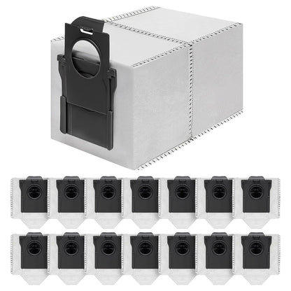 15 Pack Vacuum Bags Replacement for Dreame X50 Ultra/X40 Ultra/X30 Ultra/L50 Ultra/L40 Ultra/L10s Ultra Gen 2/L10s Pro Ultra Robot Vacuum Cleaner,3.2L Large Capacity Dust Bag Accessories