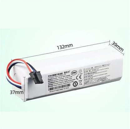 Vacuum Cleaner Battery 14.4V 6800mAh Replacement Battery. Compatible With Dreame X40 Ultra / L40 Ultra / X40 Master / W20Pro Ultra / W20 Pro Ultra